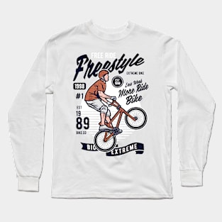 Freestycle Bike extreme Long Sleeve T-Shirt